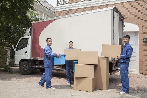 Moving truck for a local home move in Acton
