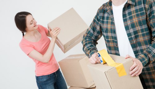 Local removals vehicle serving homes and businesses in Acton