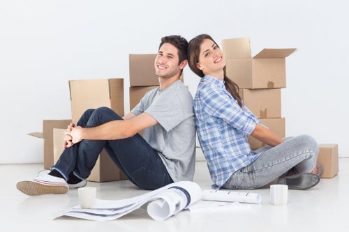 Acton residential move with loading space and furniture transport