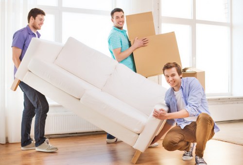 Local movers handling boxes and access challenges in Acton