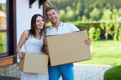 Packing supplies and furniture protection used by Acton removal companies