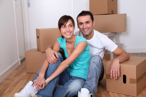 Secure removal van service for office relocation in Acton