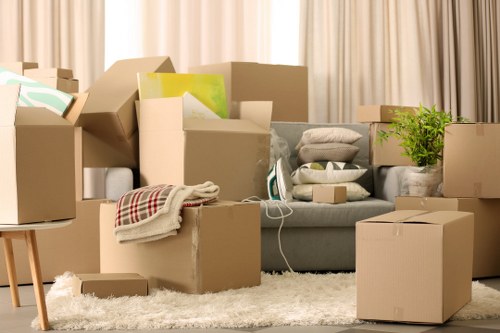 Household moving support for Acton flats and family homes