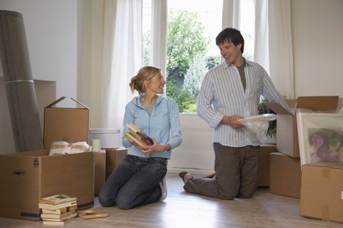 Acton removal truck hire with loading support for a moving day