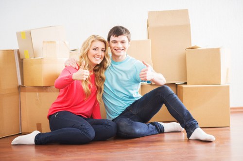Local moving truck for office and business relocations in Acton