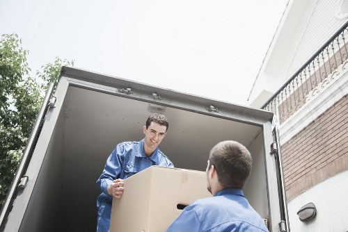 Acton removal van helping transport belongings safely